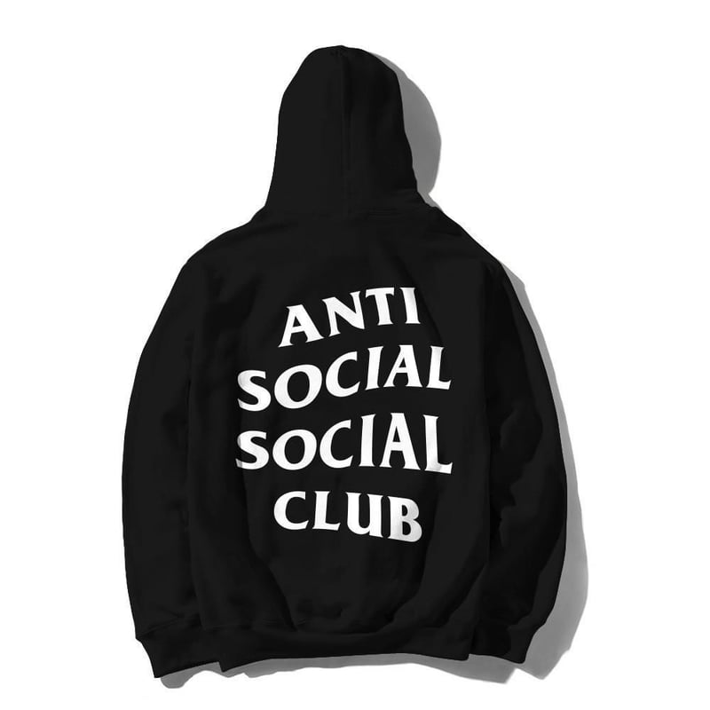 Anti Social Social Club/Logo フーディー BLACK | BING...