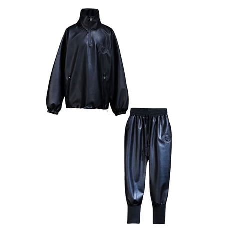 By The R/ Lether Pants (SET UP)