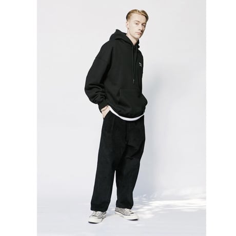 SAINT PAIN/Back Logo Hoodie BLACK