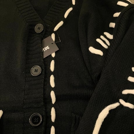 Mismatch NYC/ Braid Knit cardigan