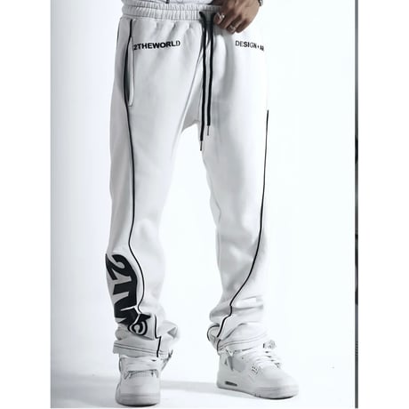 2TW®︎ /  Hoodie + Pants (SET UP)  WHITE