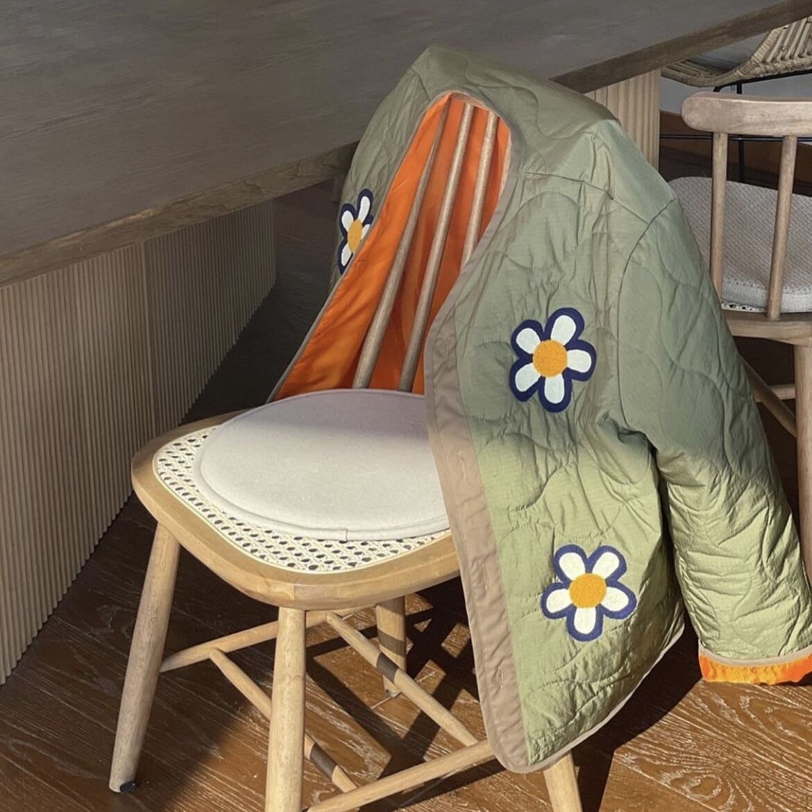 MISTER CHILD/Flower Quilted Jacket 