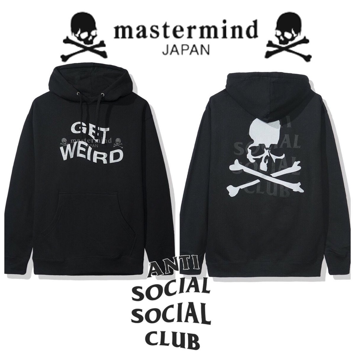 Anti Social Social Club× MasterMind /Hoodie | B
