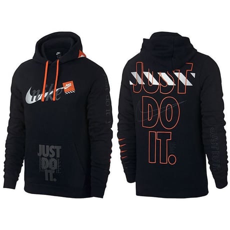 NIKE/US限定  "Just Do it" フーディー　ブラック