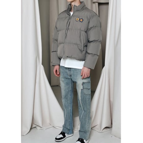 MISTER CHILD/smile Puffer Jacket "GREY"