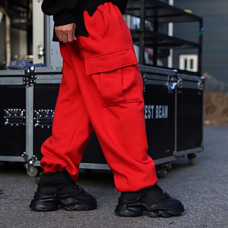 By The R/ Cotton Set UP "BLACK✖︎RED"