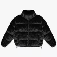 EPTM/FUR PUFFER  JACKET  "BLACK"