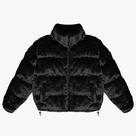 EPTM/FUR PUFFER  JACKET  "BLACK"