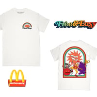 FREE&EASY/✖︎ McDonalds Frends Tee WHITE