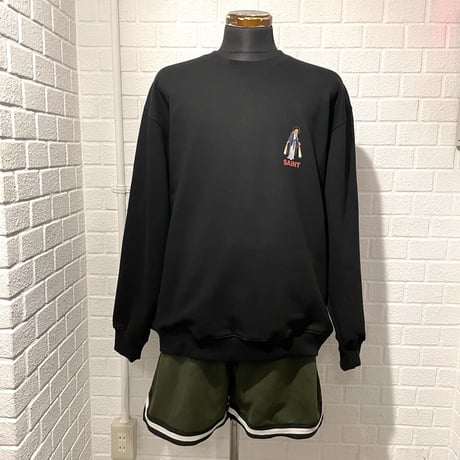 SAINT PAIN/MARY Crewneck BLACK