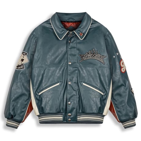 GRMY/DEEPER PU LEATHER JACKET