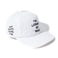 Anti Social Social Club/I'm Losing my mind Cap-WHITE
