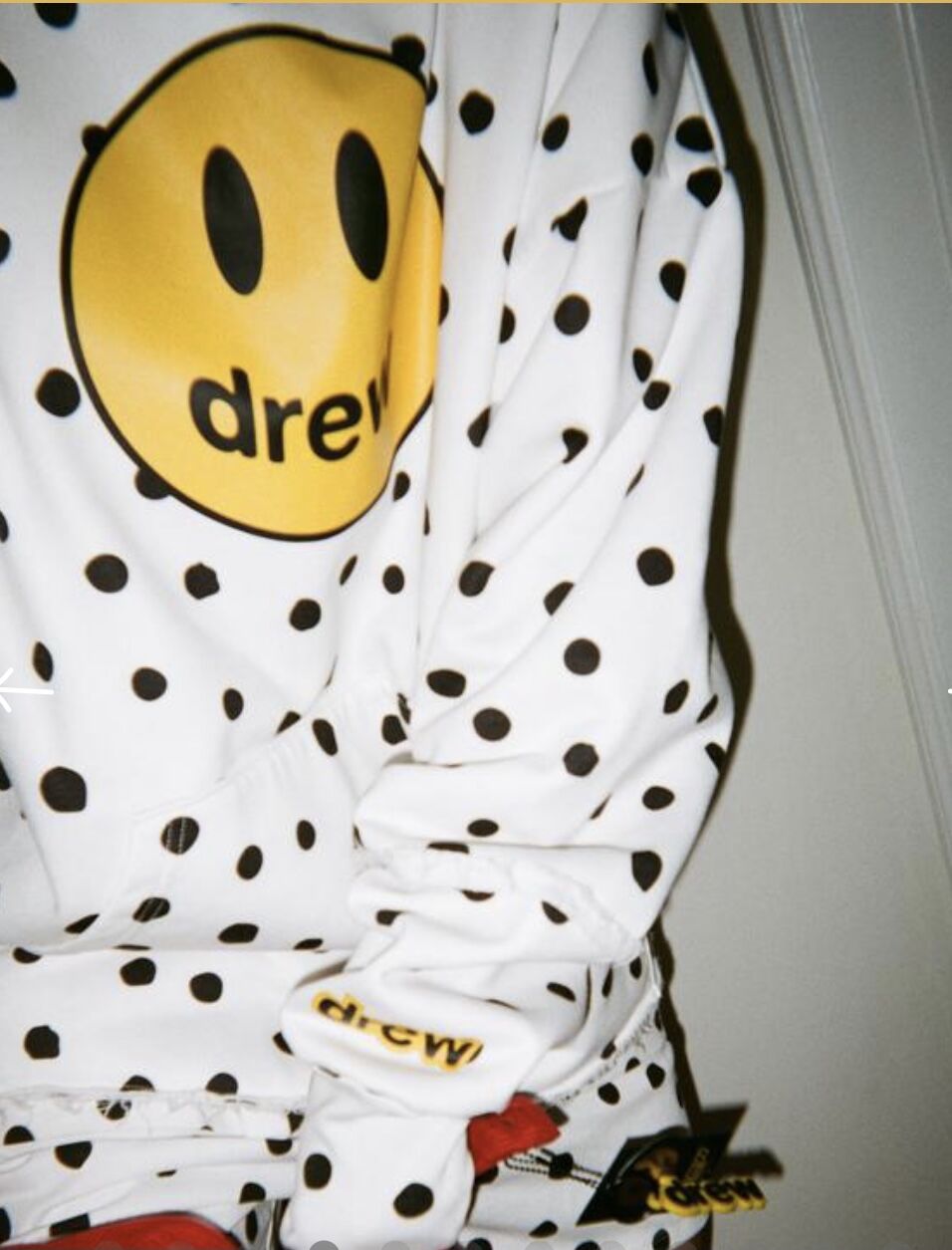 Drew House/Mascot Cut Off Hoodie 