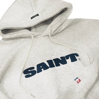 SAINT PAIN/Loop Stitch Hoodie "GRAY"