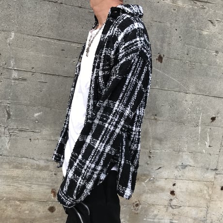 URKOOL/Tweed shirts Jacket