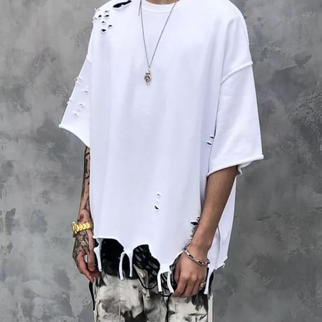 Mismatch NYC/inside out cut off TOPS