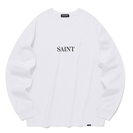 SAINT PAIN/GRACE LongSleeve Tee WHITE