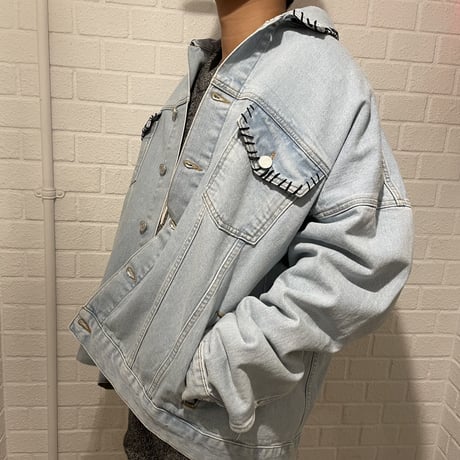 BOOHOO /Smile denim jacket