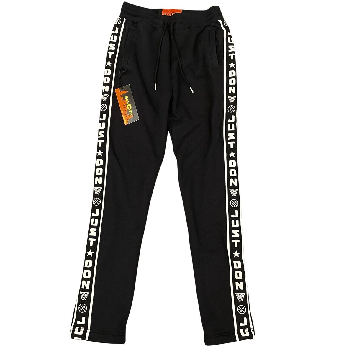 ALL CITY by Just Don / Logo Sweatpants BLACK | ALL CITY by Just Don / Logo Sweatpants BLACK |