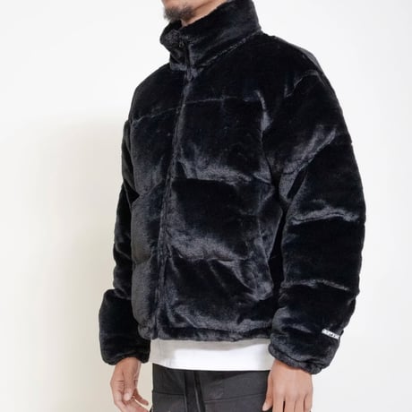 EPTM/FUR PUFFER  JACKET  "BLACK"