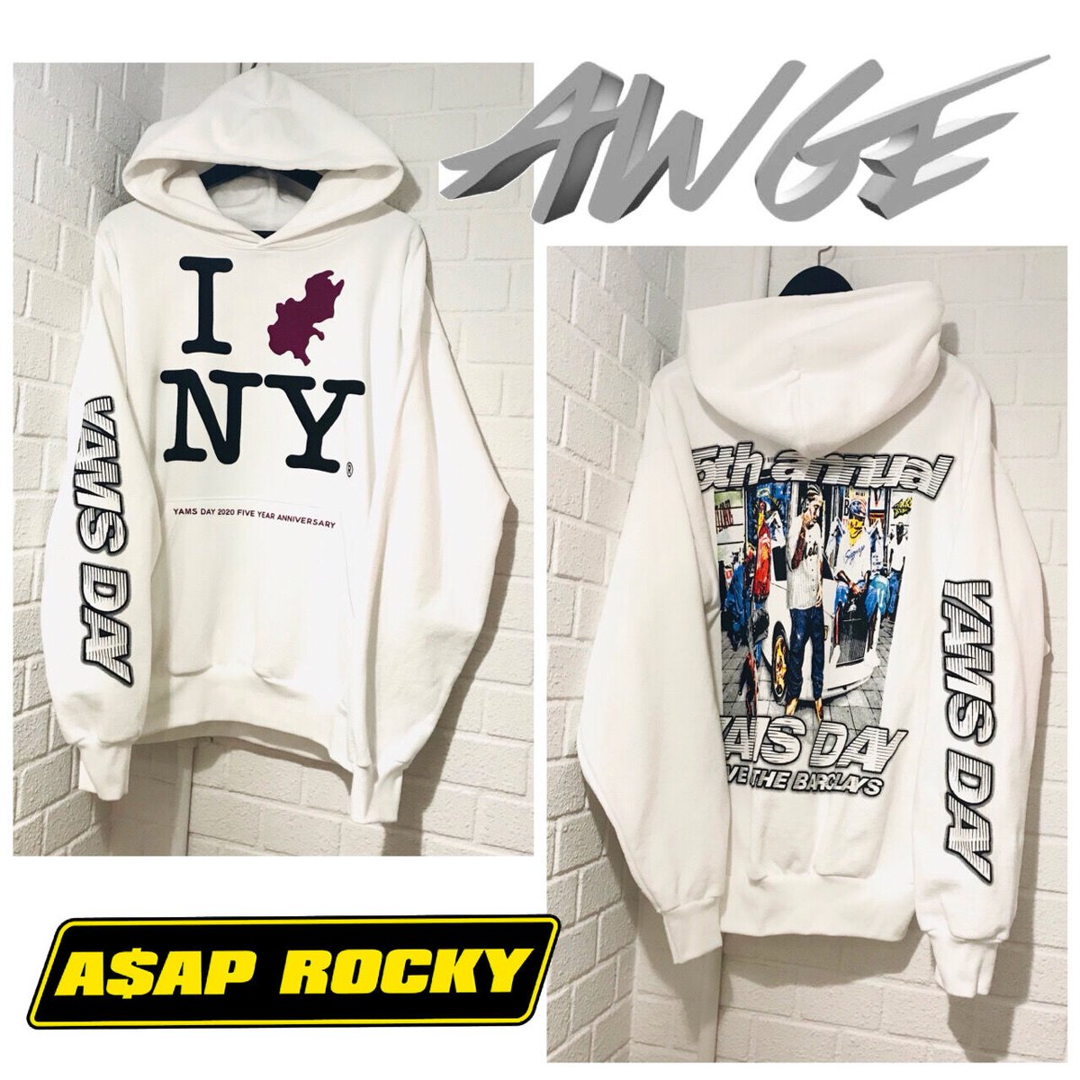 AWGE/ASAP Rocky YAMSDAY Hoodie | BINGOSTAR ・ AWGE/ASAP Rocky YAMSDAY Hoodie | BINGOSTAR ・