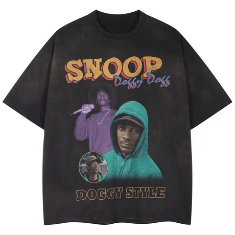 Mismatch NYC/”SNOOP DOGG” vintage Tee