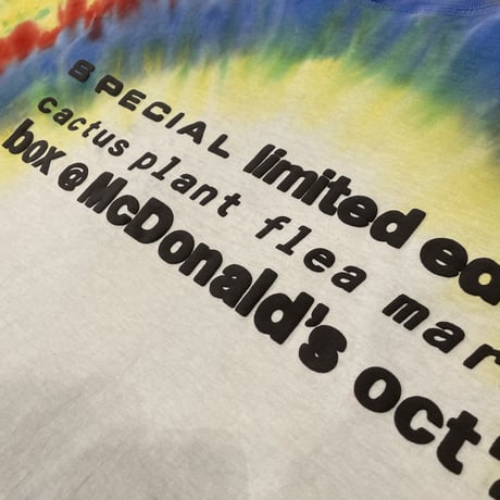 CPFM ×  McDonald's / buggy and friends Tee TIEDYE