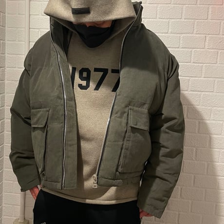 Mismatch NYC/ Military Washed Puffer Jacket