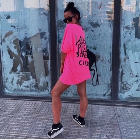 No Perfect Italy/Love Pizza Social Club Tee PINK