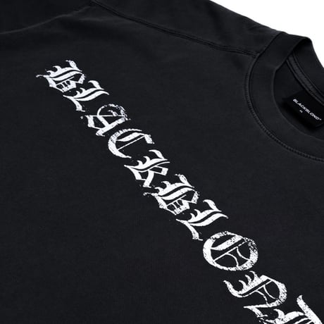 BLACK BLOND/Old English Logo Tee BLACK