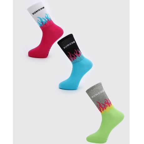 BOOHOO × Migos /FLAME SOCKS