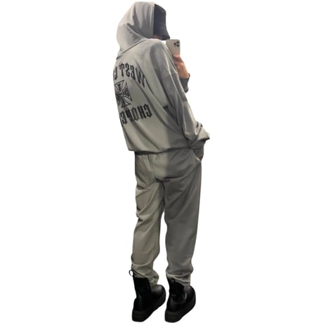 West Coast Choppers/ OverSize Zip Up Hoodie (SET UP)