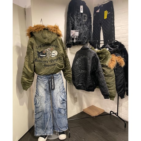 GRMY/ THE PLANET N-2B FLIGHT JACKET "KHAKI"