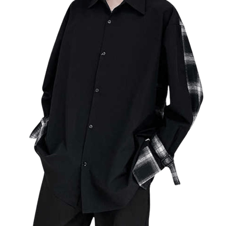 Mismatch NYC/Half Check shirts