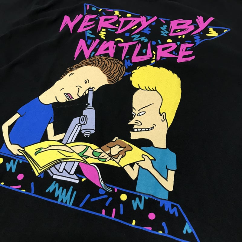 Beavis & Butthead/Nerdy By Nature Tee | BINGOST Beavis & Butthead/Nerdy By Nature Tee | BINGOST