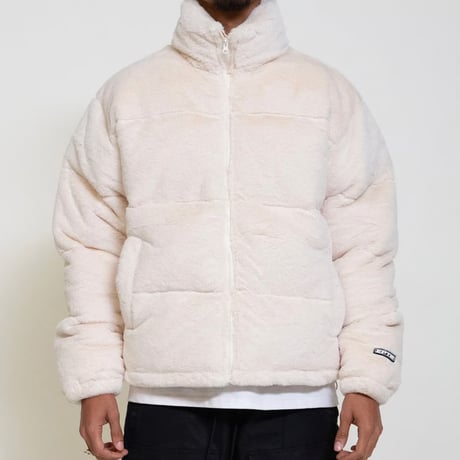 EPTM/FUR PUFFER  JACKET  "CREAM"