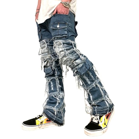 Cooper 9/ Destroyer Cargo Stack Denim "BLUE"