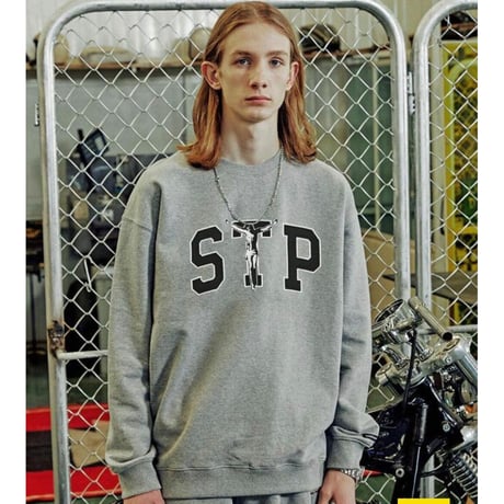 SAINT PAIN/STP Crewneck GRAY