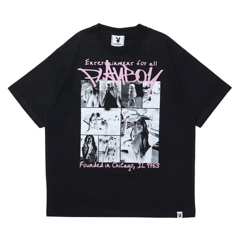 Playboy/Photo Tshirts "BLACK"