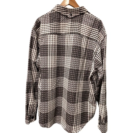 WOSS.official/ Tweed Smile Long Shirts