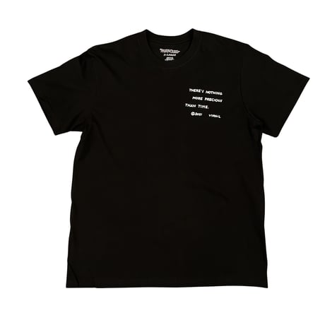 MIRACLES/ VIRGIL ABLOH "TIME" Tee  BLACK