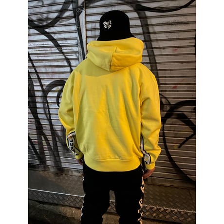 ALL CITY by Just Don / Logo Hoodie  YELLOW