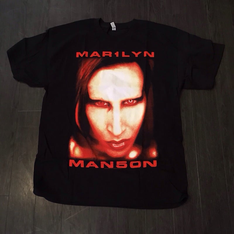ミュージシャン MARILYN MANSON BIGGER THAN SATAN T XXL Marilyn Manson BIGGER THAN SATAN Tank Top T-Shirt NEW