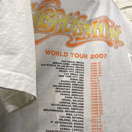 Aero Smith × Giant Vintage official Tee