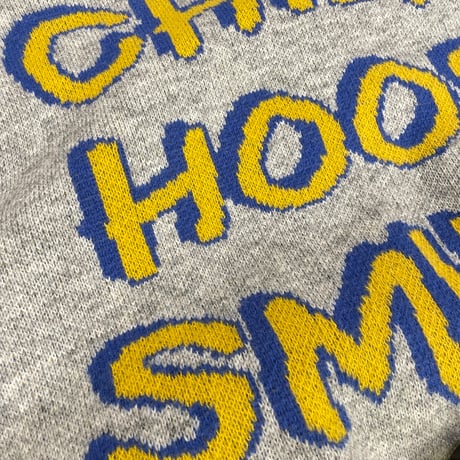 2nd archive/ Smile lettering knit "Gray"