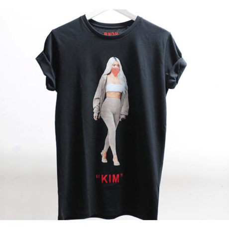 BNDN WEAR/Hypebeast Icon  Tee  "Kim Kardashian”