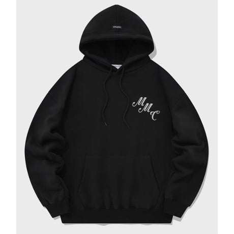 SAINT PAIN/M.M.C Logo Hoodie BLACK