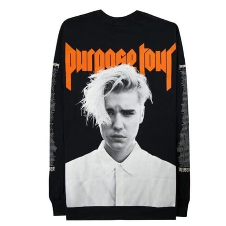 Purpose tour/Justin bieber official Long sleeve