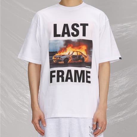 SAINTPAIN/ Last Flame Tee  (WHITE)