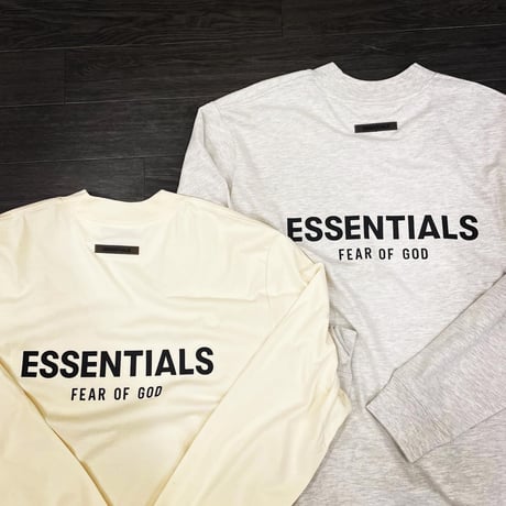 ESSENTIALS  fear of god /Long Sleeve Tshirt  "Cream"